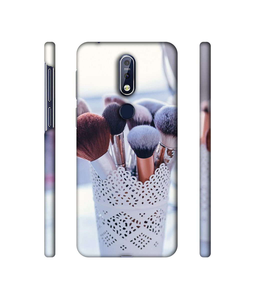 Amazon Brand - Solimo Designer Shade Brush 3D Printed Hard Back Case Mobile Cover for Nokia 7.1
