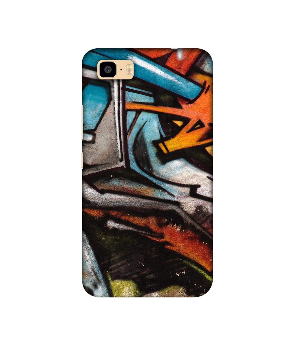 Amazon Brand - Solimo Designer Painting Texture 3D Printed Hard Back Case Mobile Cover for Asus Zenfone 3S Max