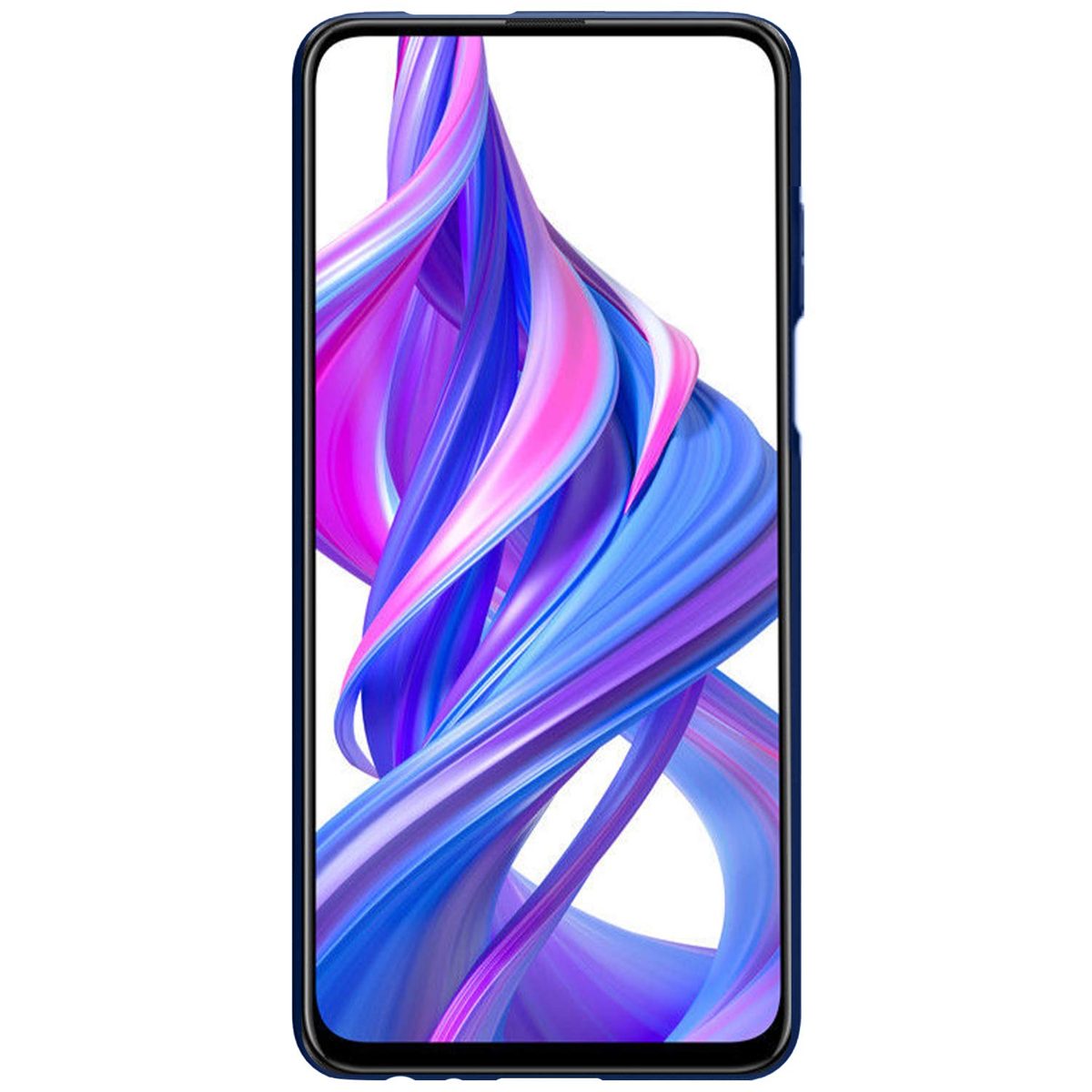 Amazon Brand - Solimo Honor 9X / Honor 9X Pro Mobile Cover (Hard Back & Slim),Blue