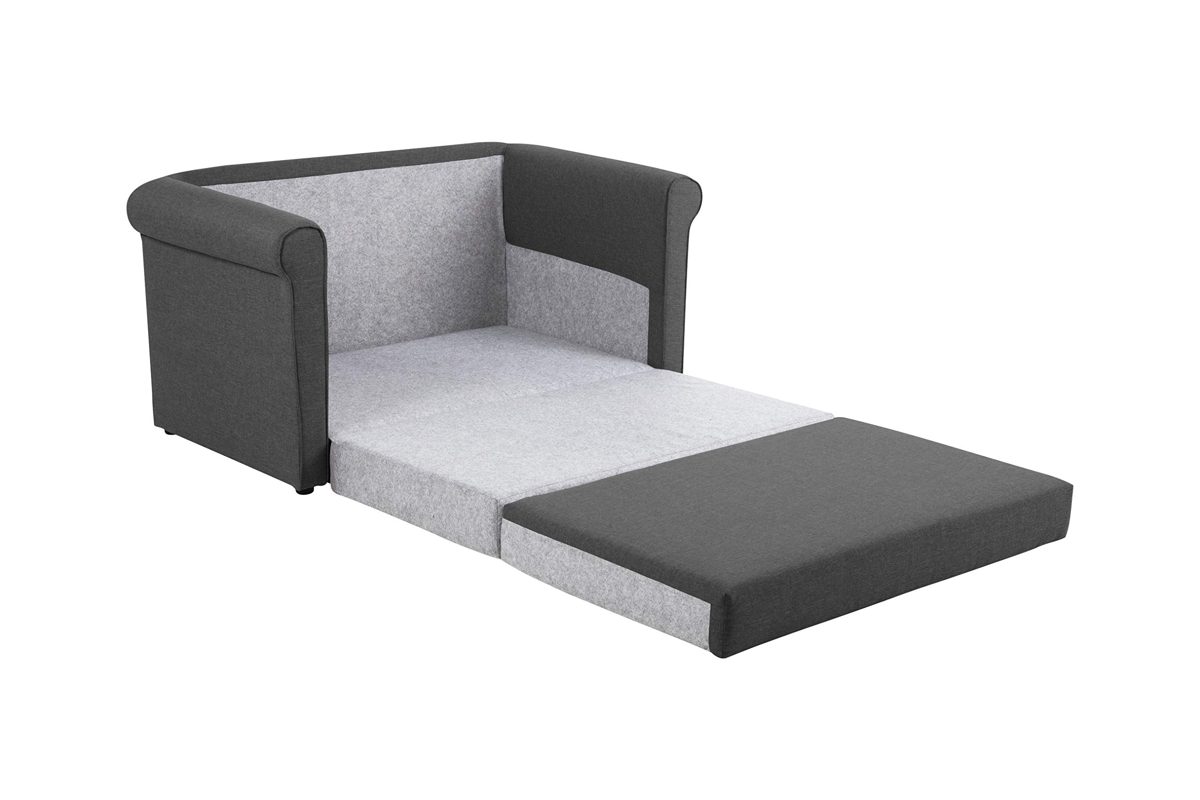 An Amazon Brand - Movian Stavis - Sofa Bed - 74 x 146 x 87 cm (L x W x H) - Grey