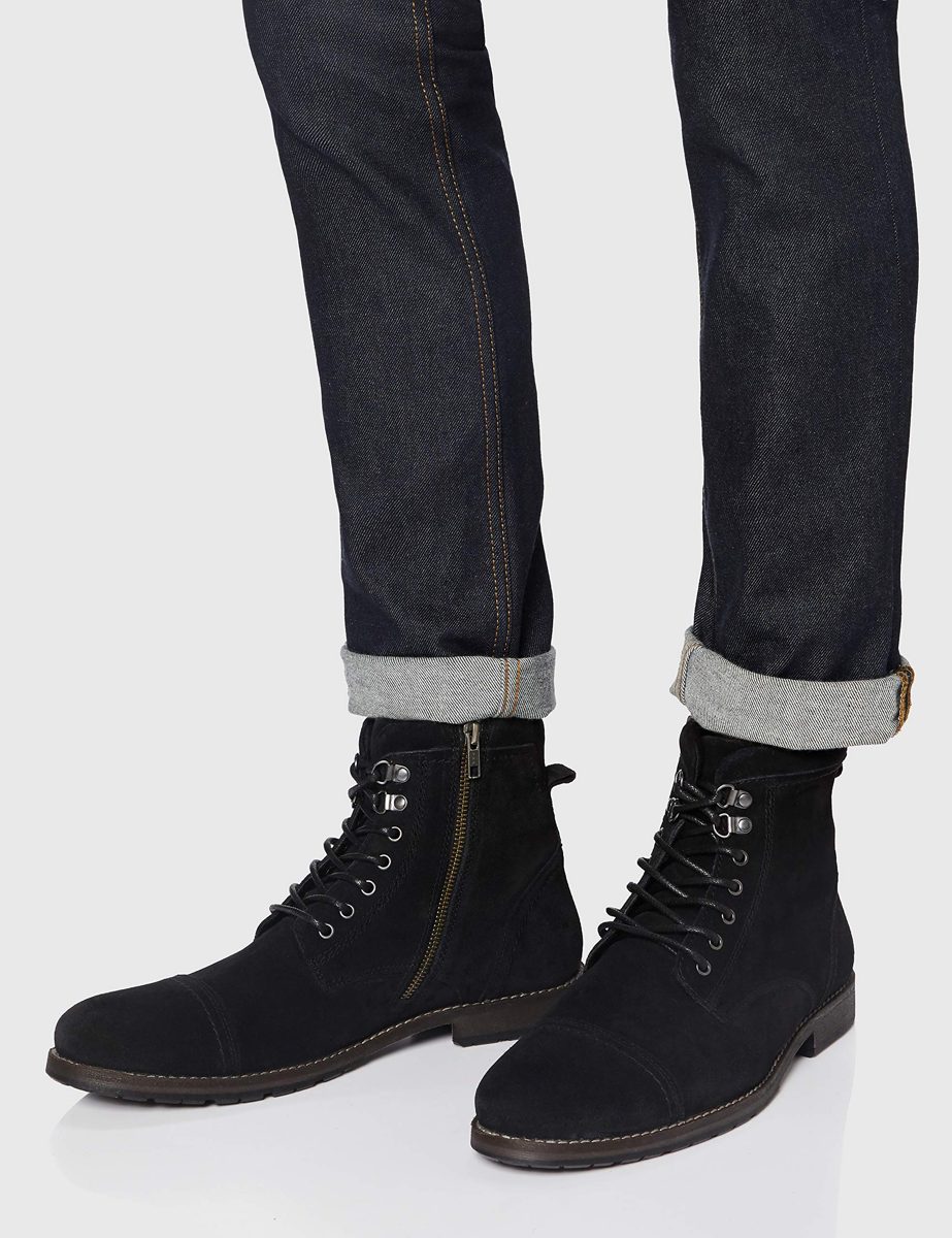 find. Max, Men's Ankle Boots Chukka Boots, Black  (Black), 11 UK (46 EU)