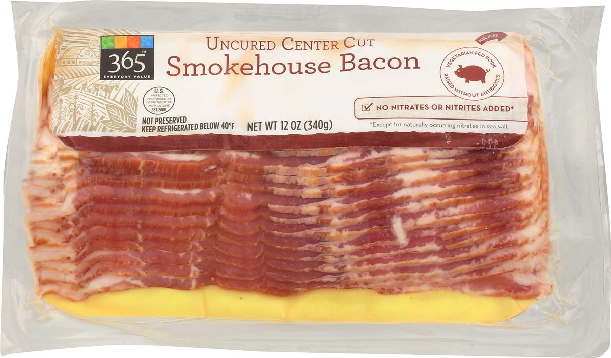 365 Everyday Value, Smokehouse Bacon, 12 oz