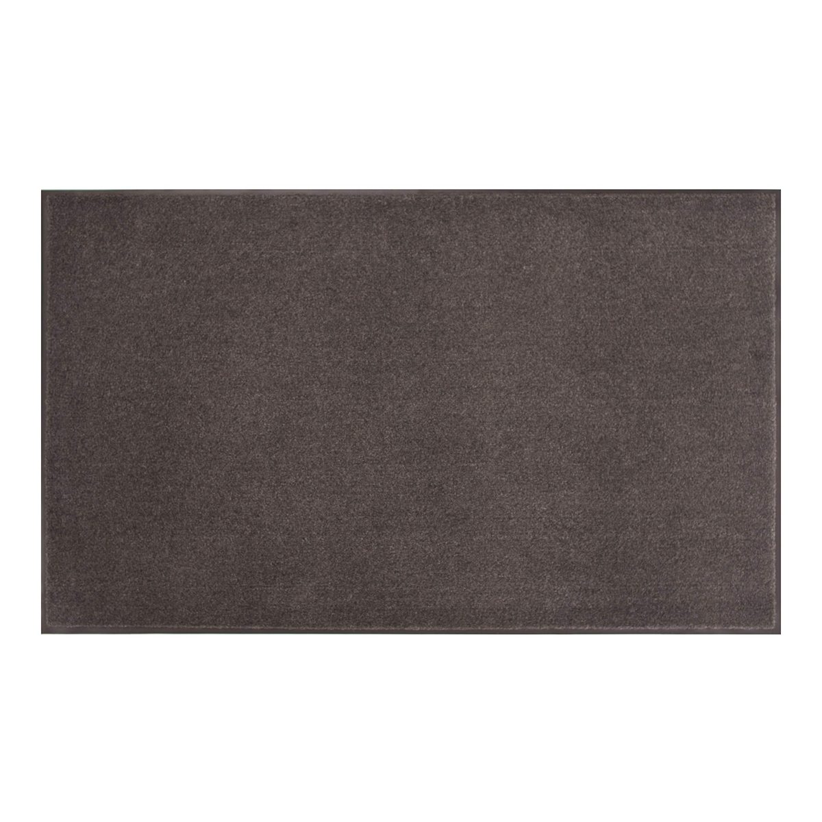 AmazonBasics Cut-Pile Polypropylene Commercial Carpet Vinyl-Backed Mat 2X3 Charcoal