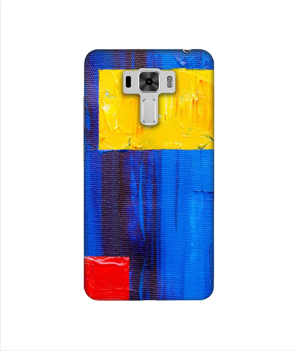 Amazon Brand - Solimo Designer Rectangle On Canvas 3D Printed Hard Back Case Mobile Cover for Asus Zenfone 3 Laser ZC551KL
