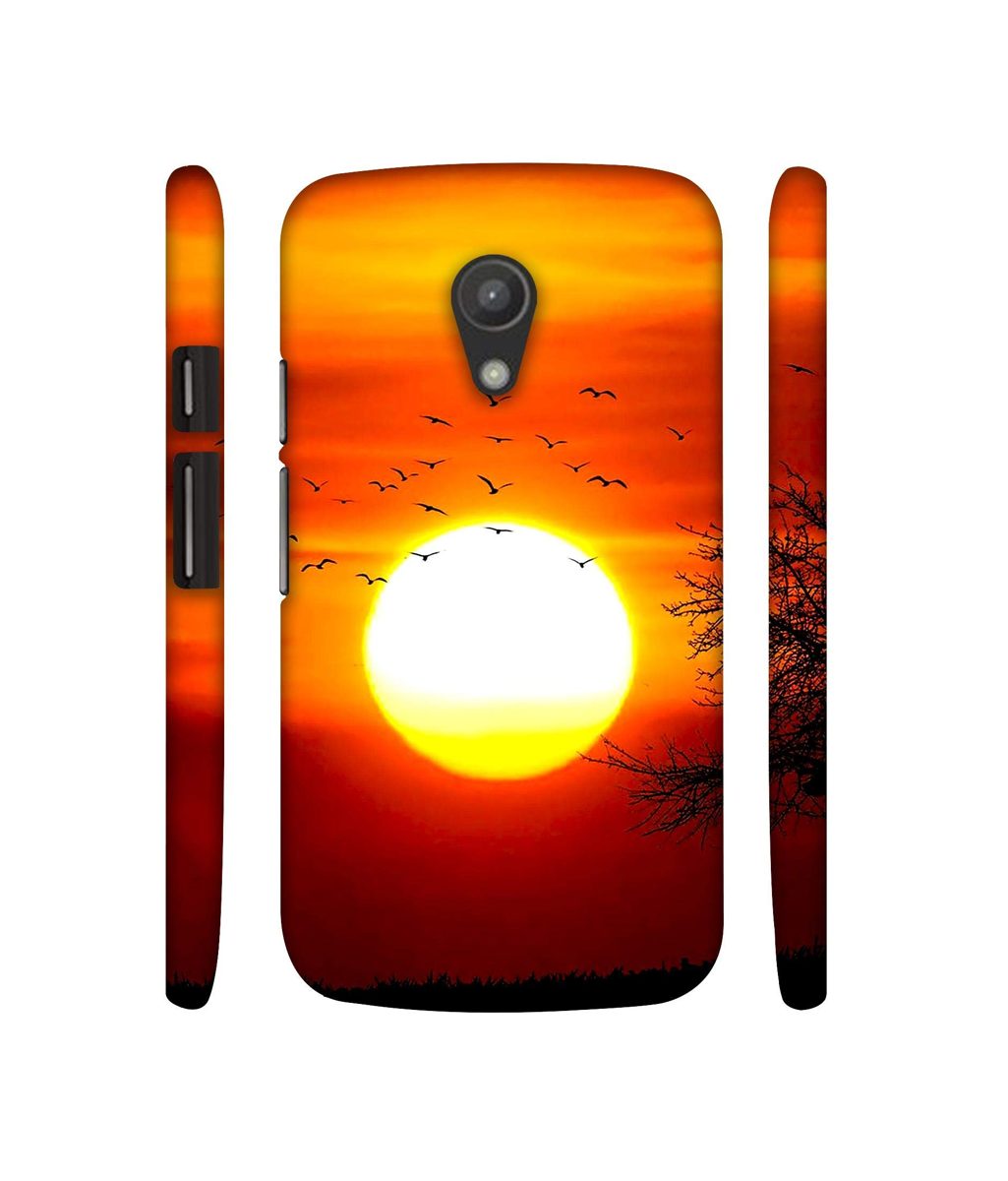 Amazon Brand - Solimo Designer Sunset View 3D Printed Hard Back Case Mobile Cover for Motorola Moto G 2nd Generation