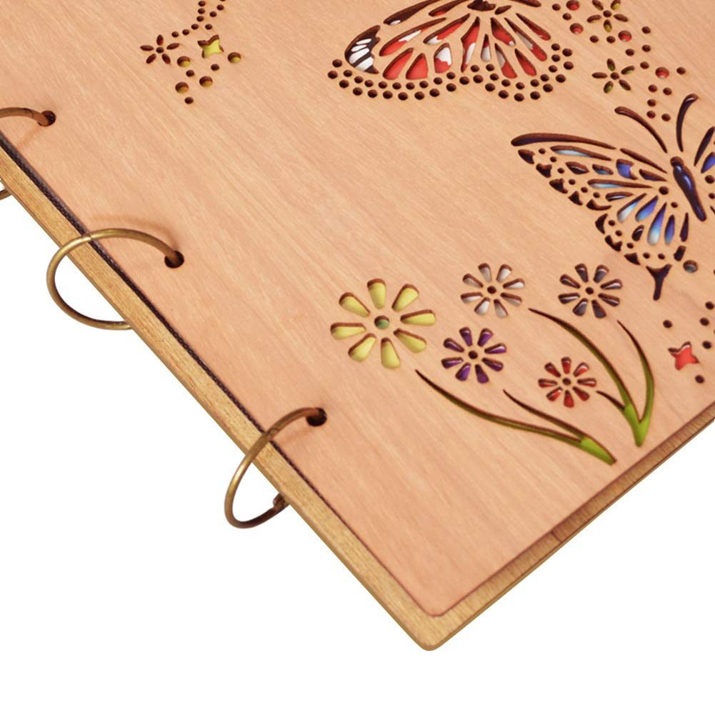 UMI. Essentials 13 x 18 Butterfly Photo Album for 120 Pictures
