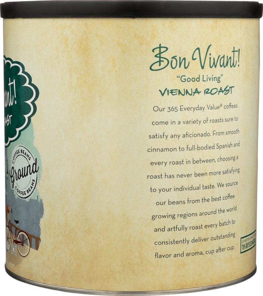 365 Everyday Value, Bon Vivant! Coffee, 28.5 oz