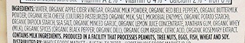 365 EVERYDAY VALUE Organic Low Fat Red Pepper And Feta Dressing, 8 FZ