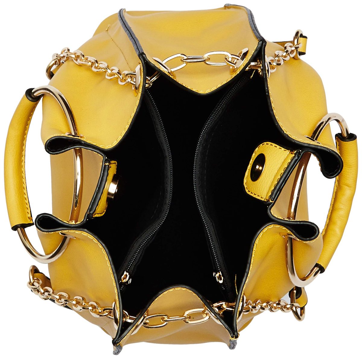 Flavia Women's Handbag (Yellow)