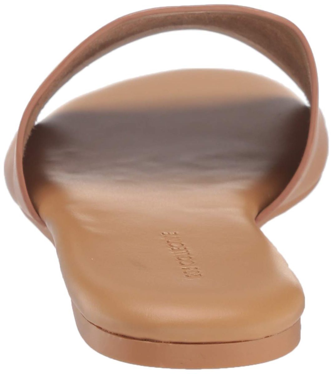 Amazon Brand - 206 Collective Women's Honn Leather Sandal, Natural, 8 B US