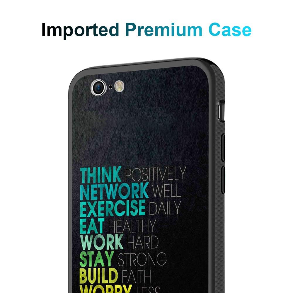 Amazon Brand - Solimo Designer Well Thought Printed Hard Back Case Mobile Cover forApple iPhone 6S Plus & 6 Plus (D1190)