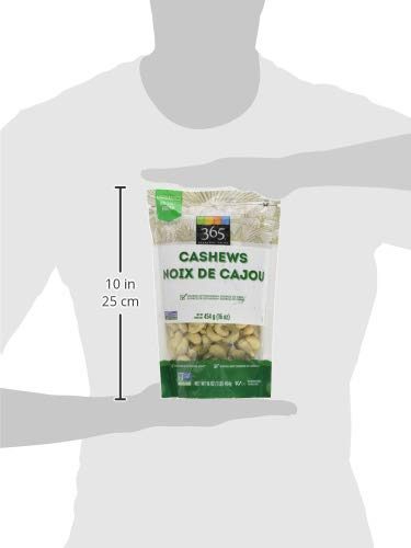 365 EVERYDAY VALUE Raw Cashews, 16 OZ