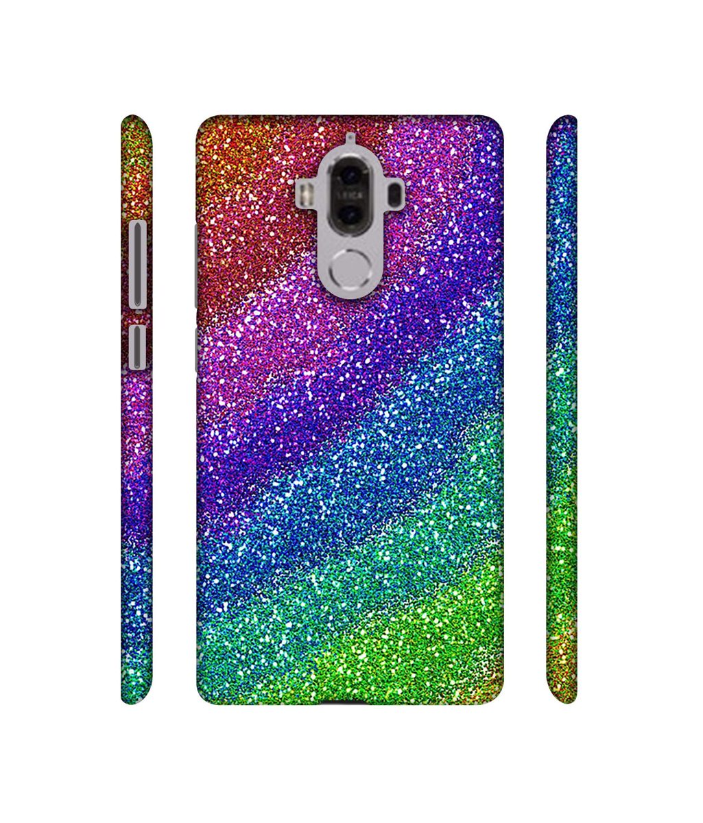 Amazon Brand - Solimo Designer Multicolor Sparkle 3D Printed Hard Back Case Mobile Cover for Huawei Mate 9
