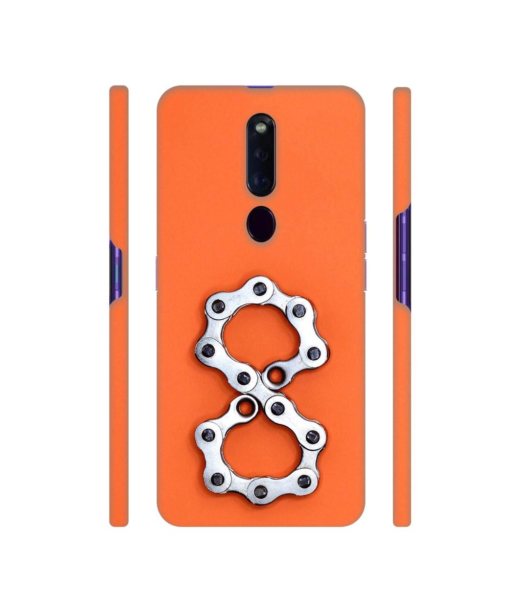 Amazon Brand - Solimo Designer Number Eight 3D Printed Hard Back Case Mobile Cover for Oppo F11 Pro