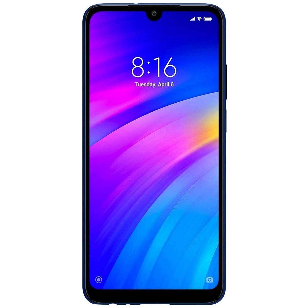 (Renewed) Amazon Brand - Solimo Redmi Y3 Mobile Cover (Hard Back & Slim),Blue