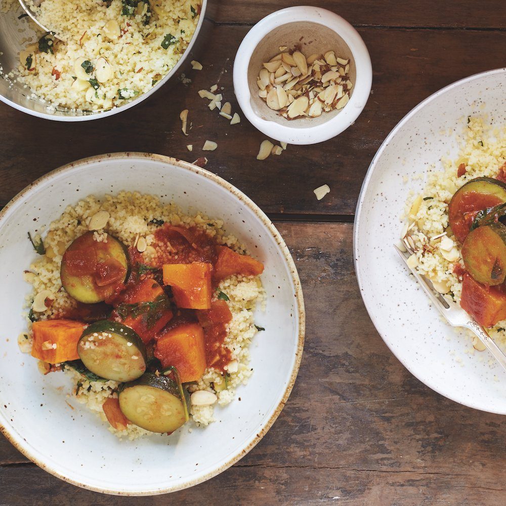 Amazon Meal Kits, Moroccan Vegetable Tagine with Couscous, Serves 2