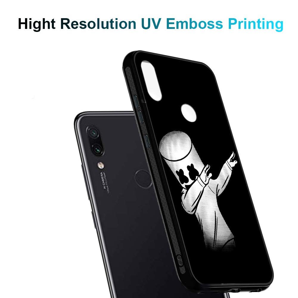 Amazon Brand - Solimo Designer Dab Marshmello Printed Hard Back Case Mobile Cover for Redmi Note 7 Pro & Redmi Note 7