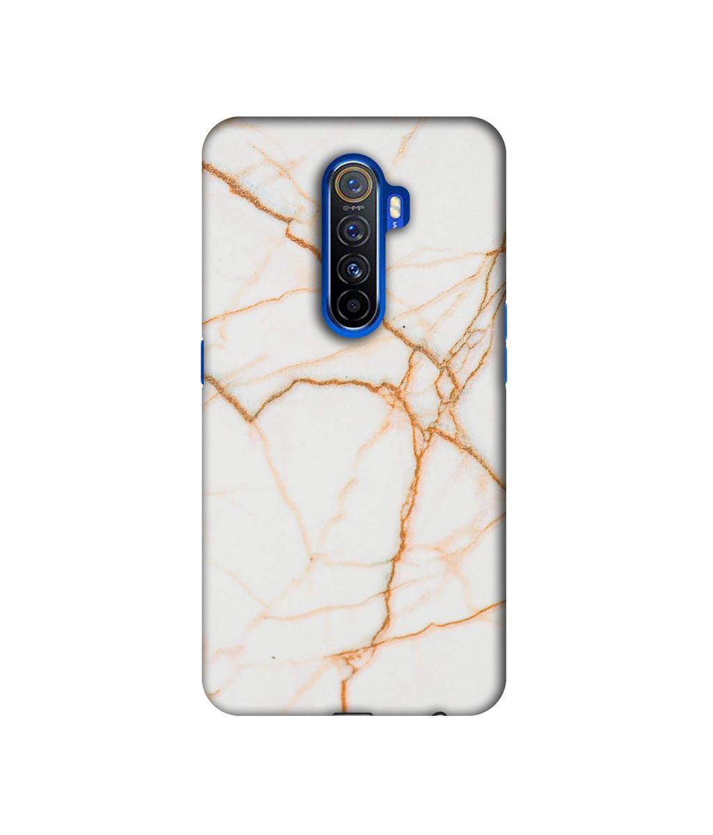 Amazon Brand - Solimo Designer White Marble 3D Printed Hard Back Case Mobile Cover for Oppo Reno Ace/Realme X2 Pro