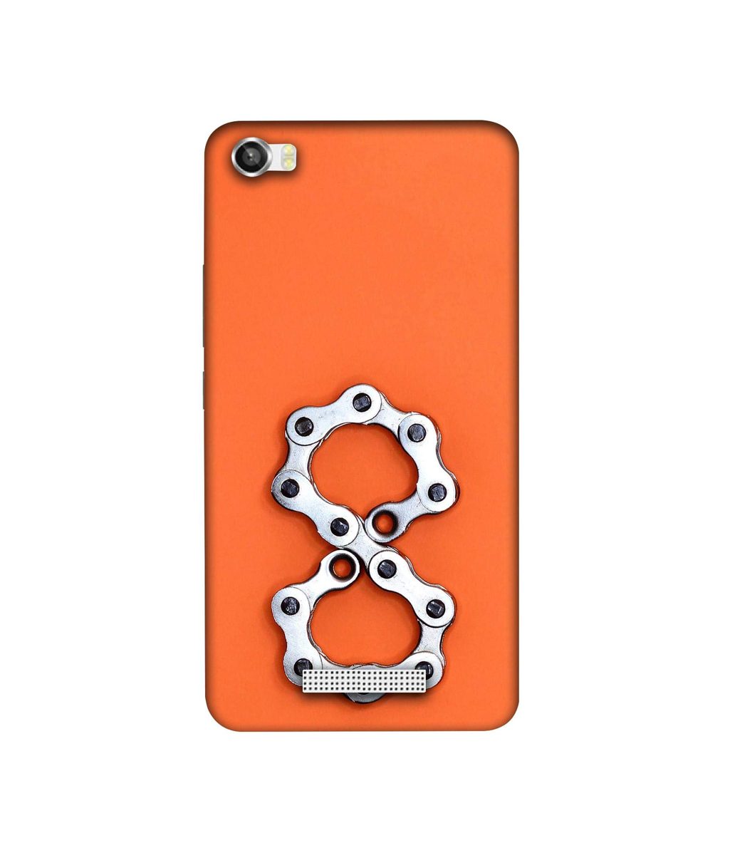 Amazon Brand - Solimo Designer Number Eight 3D Printed Hard Back Case Mobile Cover for Lava Iris X8