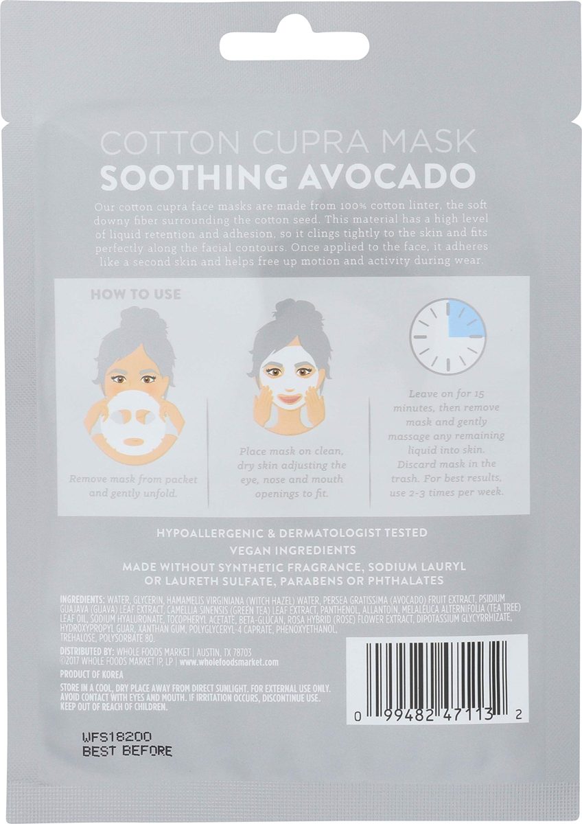 Whole Foods Market Facial Mask Combo Pack, 5 Count