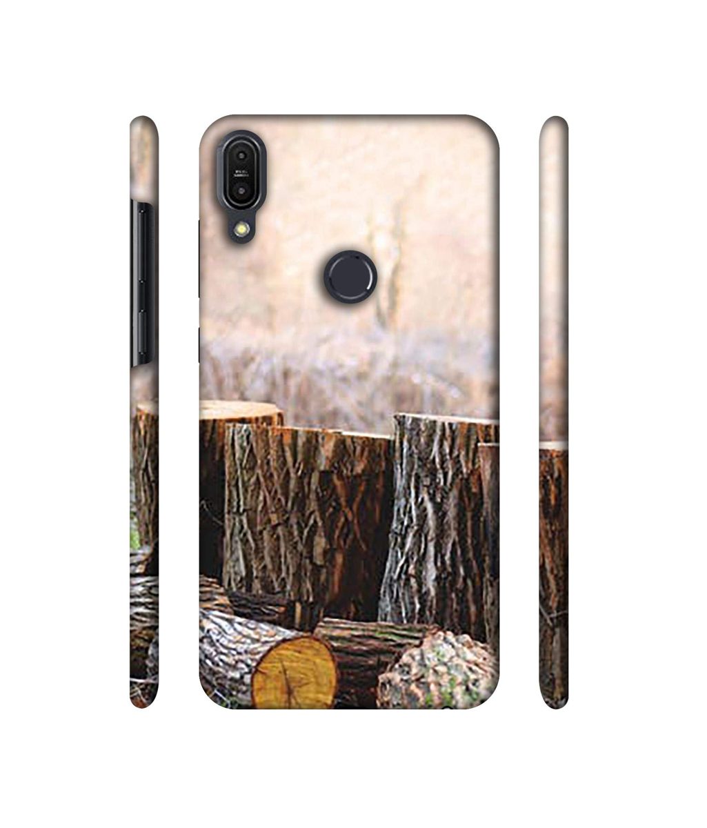 Amazon Brand - Solimo Designer Wood logs 3D Printed Hard Back Case Mobile Cover for Asus Zenfone Max Pro M1 ZB601KL
