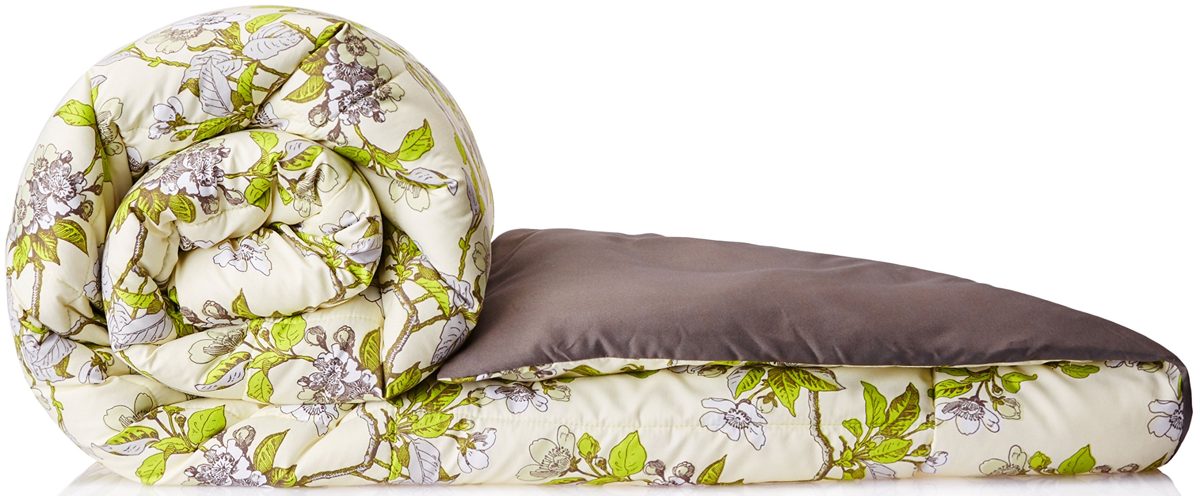 Amazon Brand - Solimo Microfibre Printed Comforter, Single (Spring Blossom, 200 GSM)