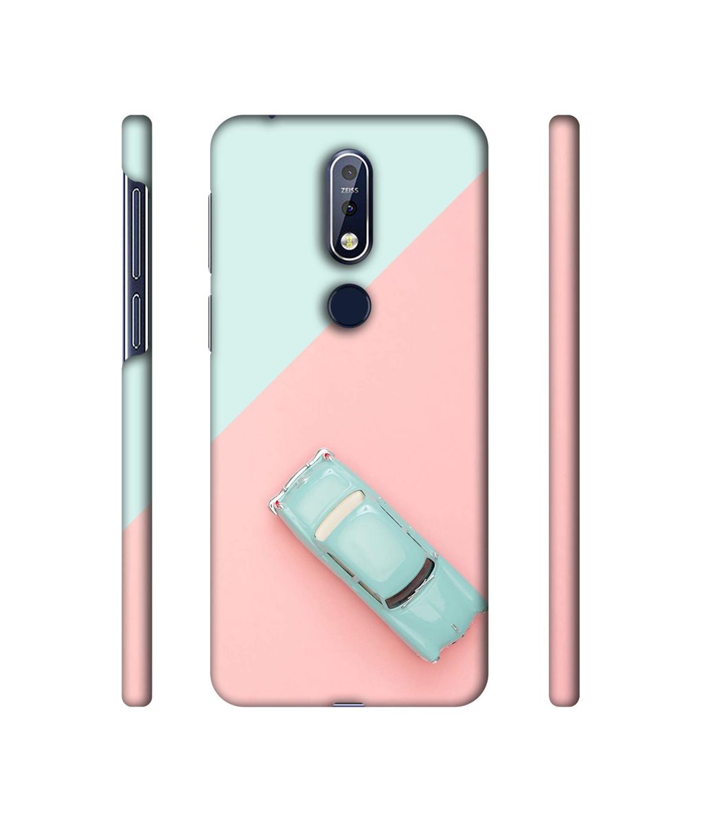 Amazon Brand - Solimo Designer Toy Car 3D Printed Hard Back Case Mobile Cover for Nokia 7.1