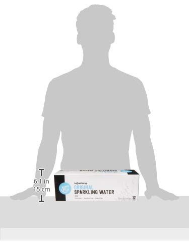 Amazon Brand - Happy Belly Original Sparkling Water, 12ct