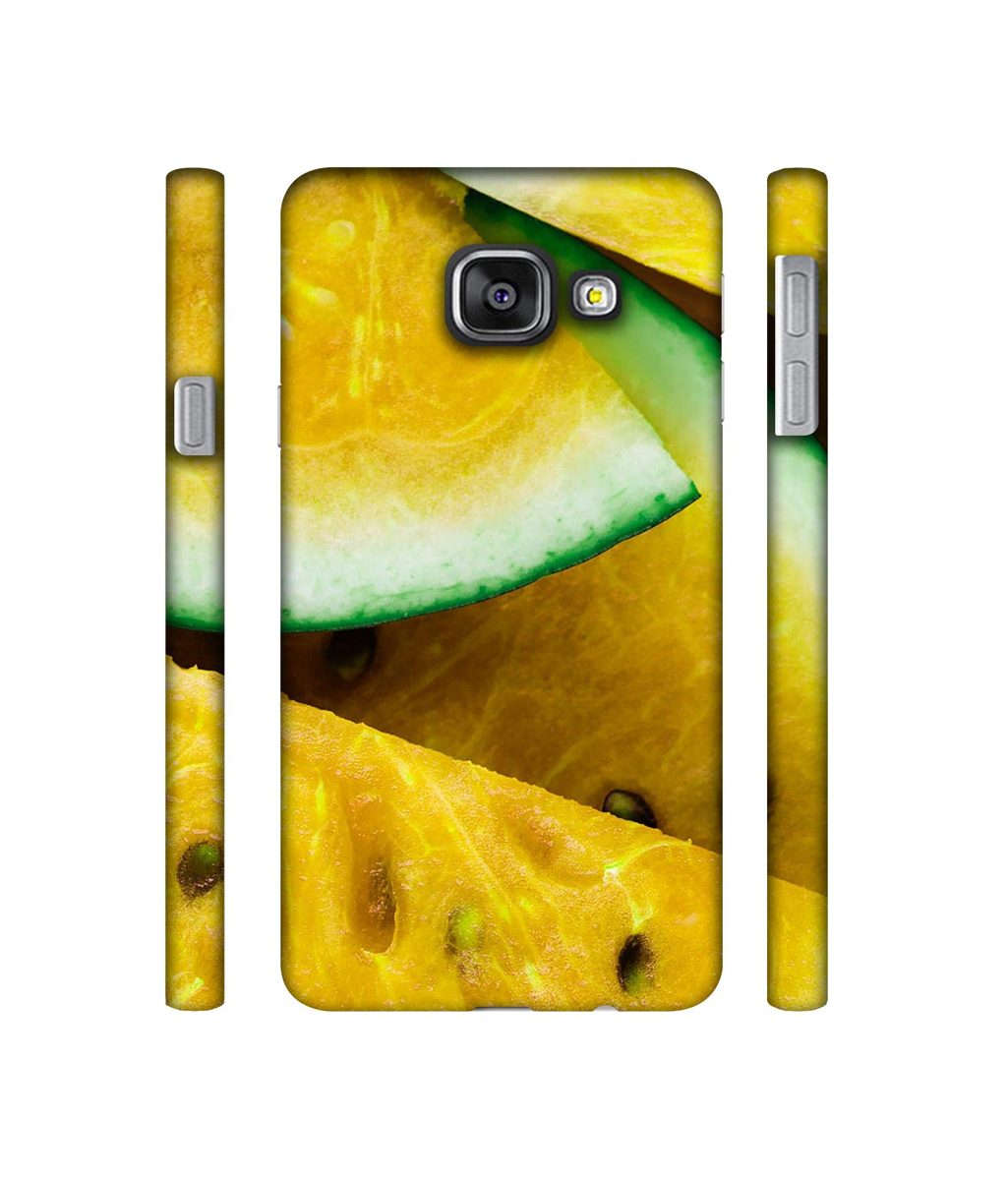 Amazon Brand - Solimo Designer Yellow Watermelon 3D Printed Hard Back Case Mobile Cover for Samsung Galaxy A3 (2016)