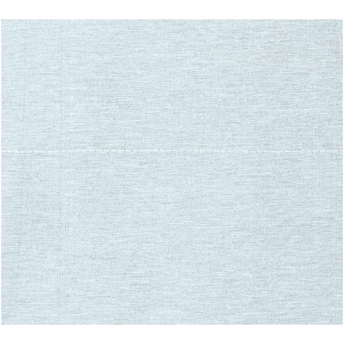 AmazonBasics Chambray Flat Sheet, 280 x 320 + 10 cm - Cool Aqua