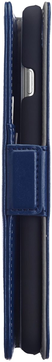 AmazonBasics iPhone 8 Plus / 7 Plus PU Leather Wallet Detachable Case, Navy
