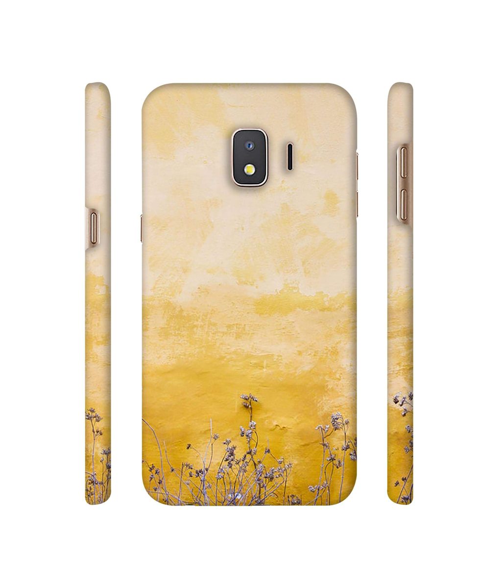 Amazon Brand - Solimo Designer Dry Flower On Wall 3D Printed Hard Back Case Mobile Cover for Samsung Galaxy J2 Core