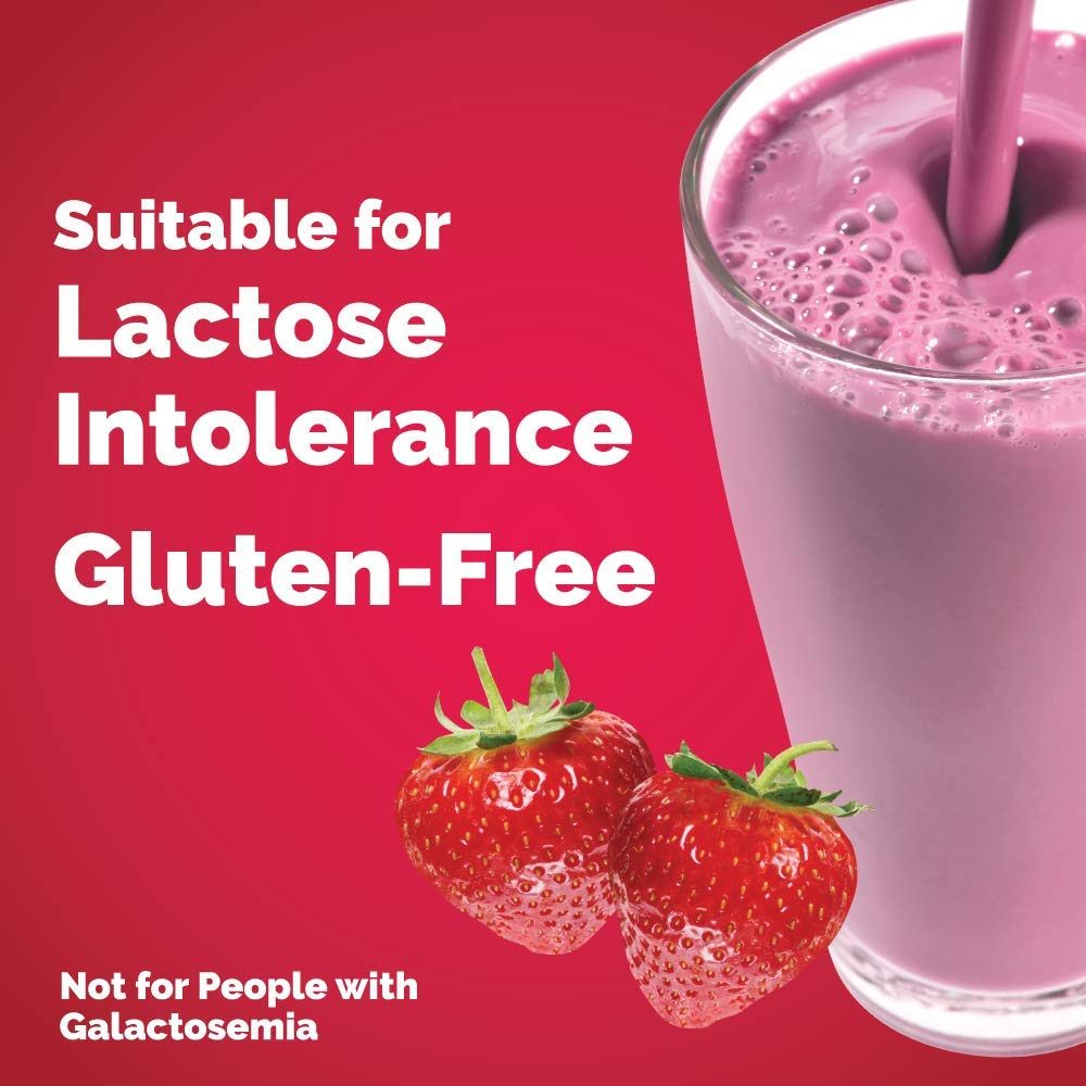 Amazon Basic Care Nutrisure Adult Nutritional Shake, Strawberry, 6 Count