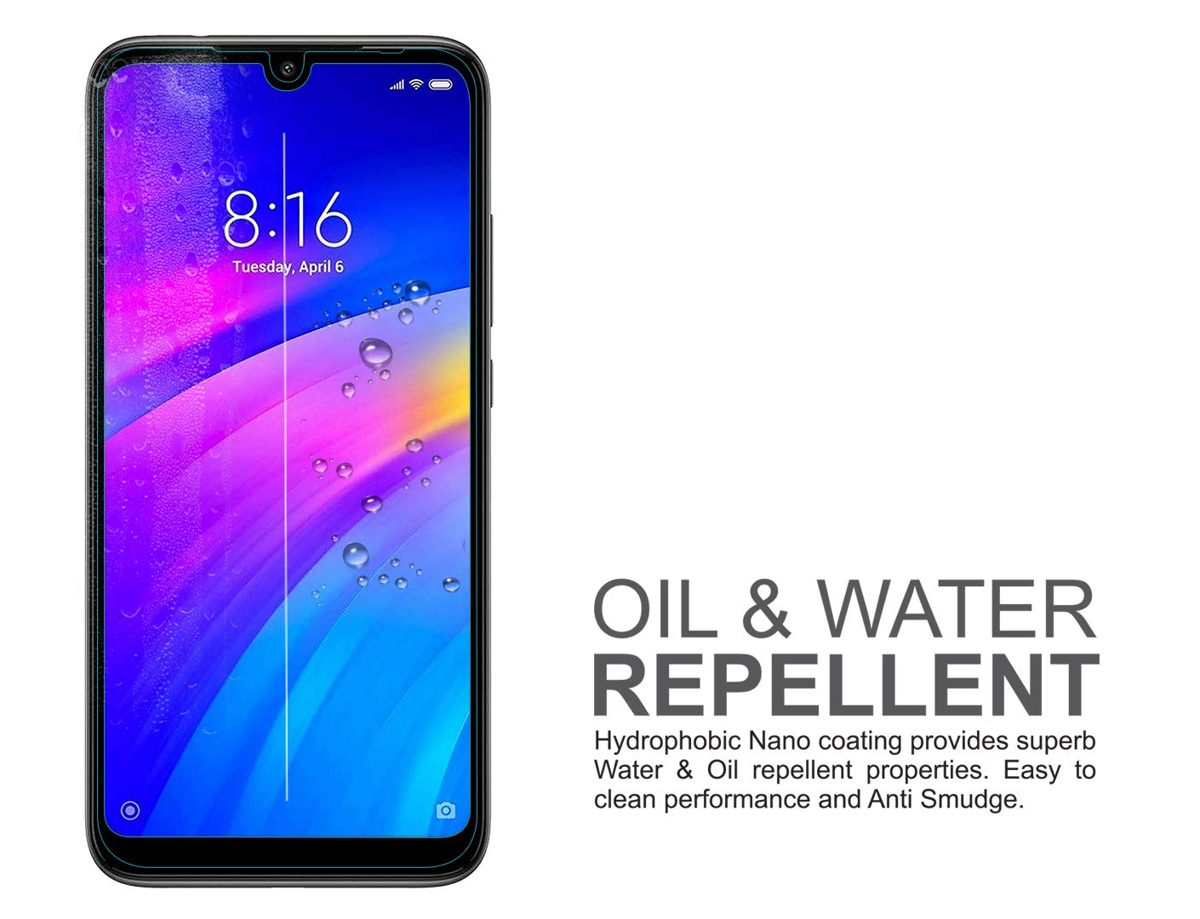 Amazon Brand - Solimo Premium Full Body Tempered Glass for Redmi Note 7 Pro with Installation Kit (Black)