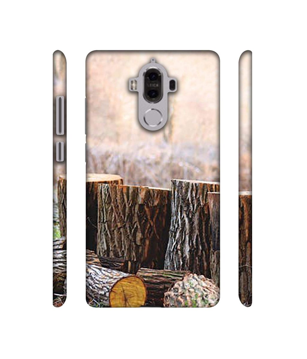 Amazon Brand - Solimo Designer Wood logs 3D Printed Hard Back Case Mobile Cover for Huawei Mate 9