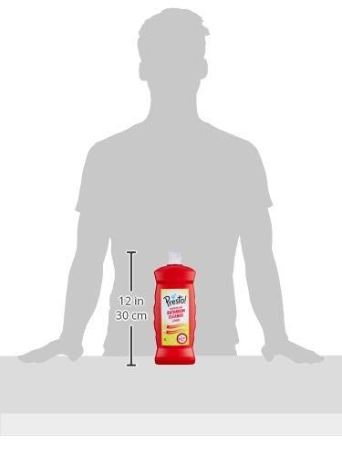 Amazon Brand - Presto! Disinfectant Bathroom Cleaner - 1 L (Lemon)