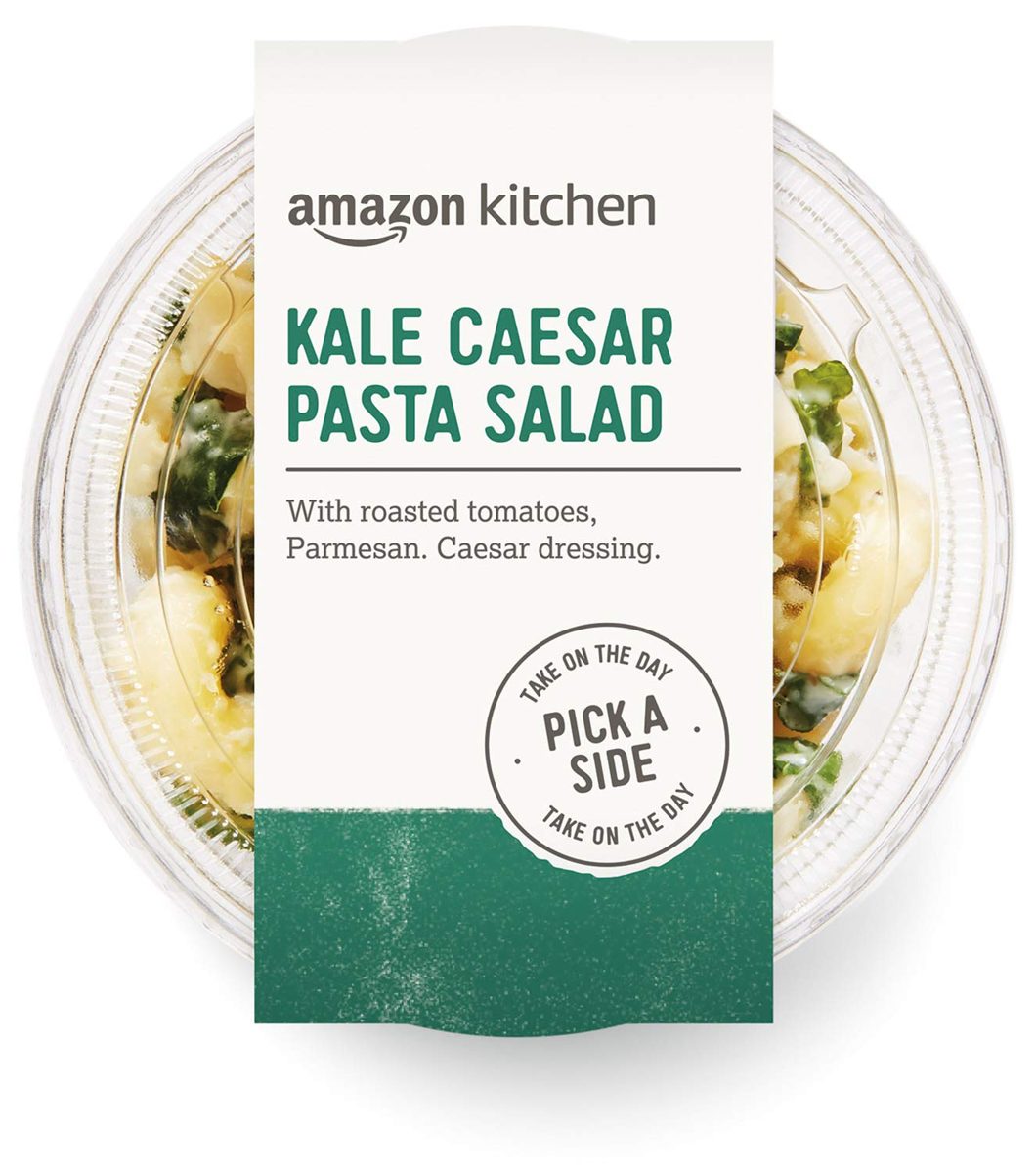 Amazon Kitchen, Kale Caesar Pasta Salad, 5.2 oz