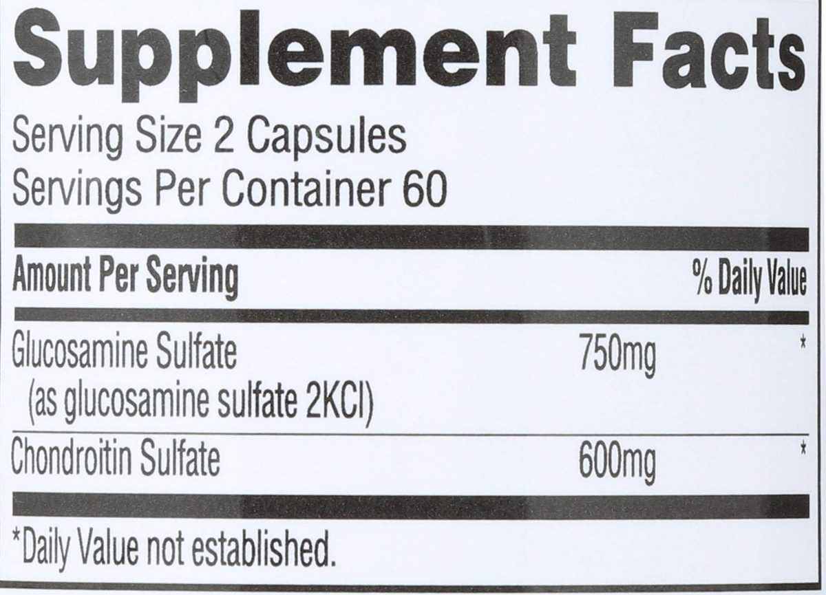 365 EVERYDAY VALUE Glucosamine Chondroitin, 120 CT
