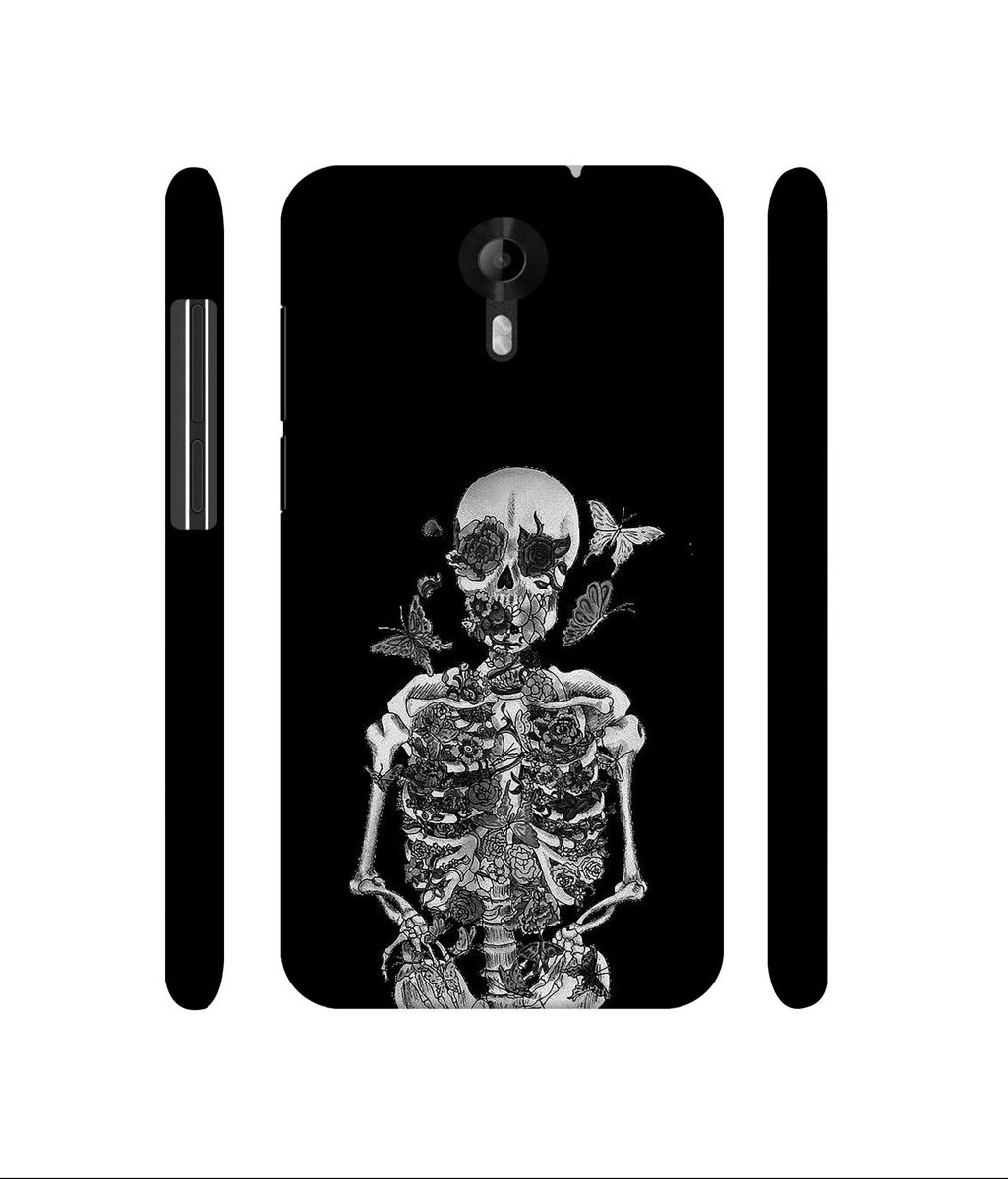 Amazon Brand - Solimo Designer Skeletan 3D Printed Hard Back Case Mobile Cover for Micromax Canvas Nitro 4G E455