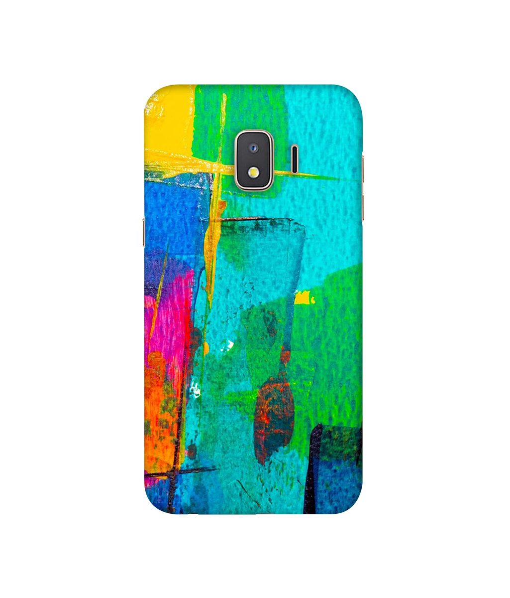 Amazon Brand - Solimo Designer Color Stokes 3D Printed Hard Back Case Mobile Cover for Samsung Galaxy J2 Core