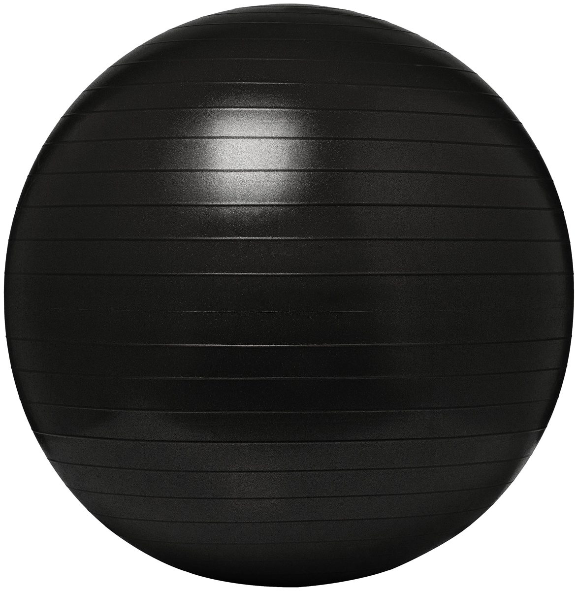 AmazonBasics Balance Ball with Foot Pump - 55cm, Black