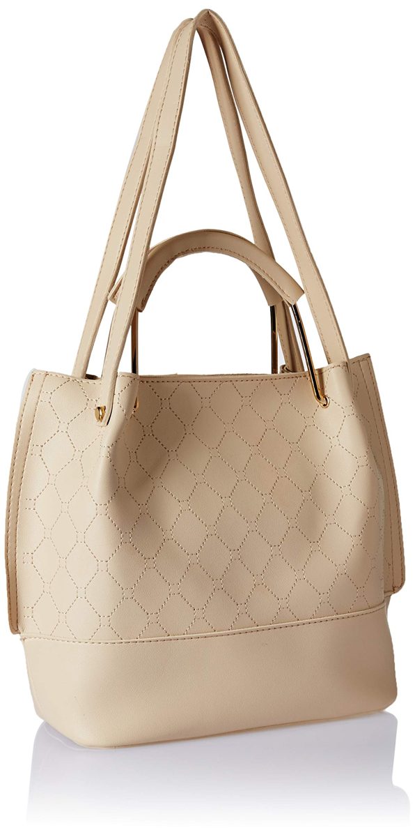 Flavia Women's Handbag (Beige)