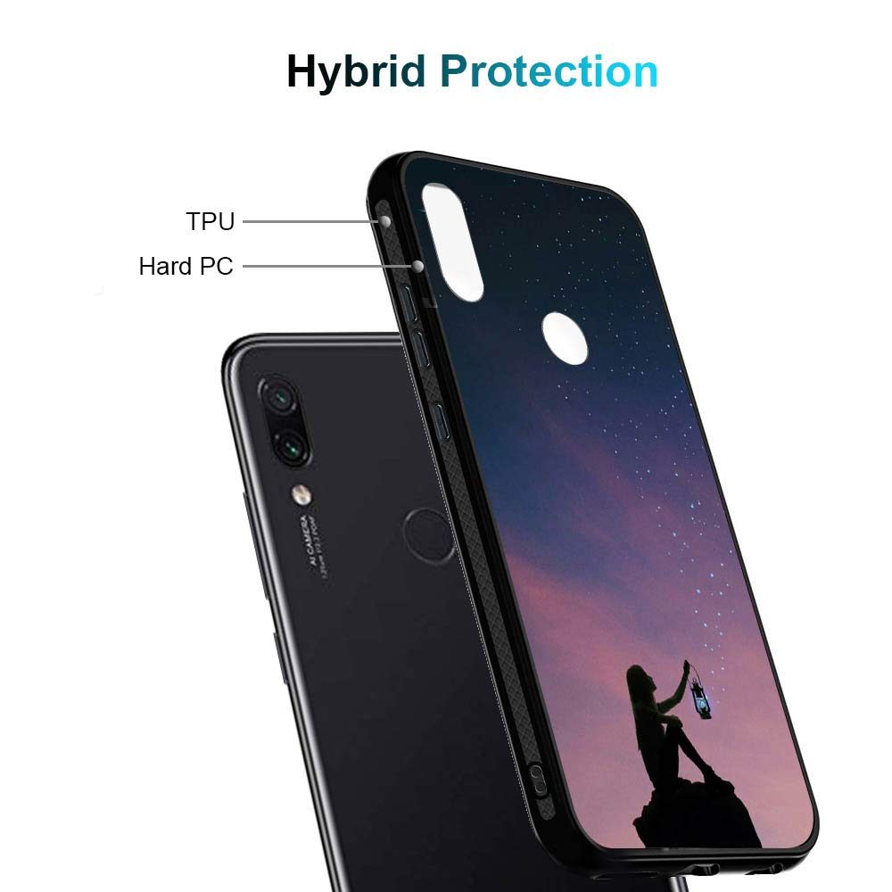 Amazon Brand - Solimo Designer Star Printed Hard Back Case Mobile Cover for Redmi Note 7 & Redmi Note 7 Pro (D1267)