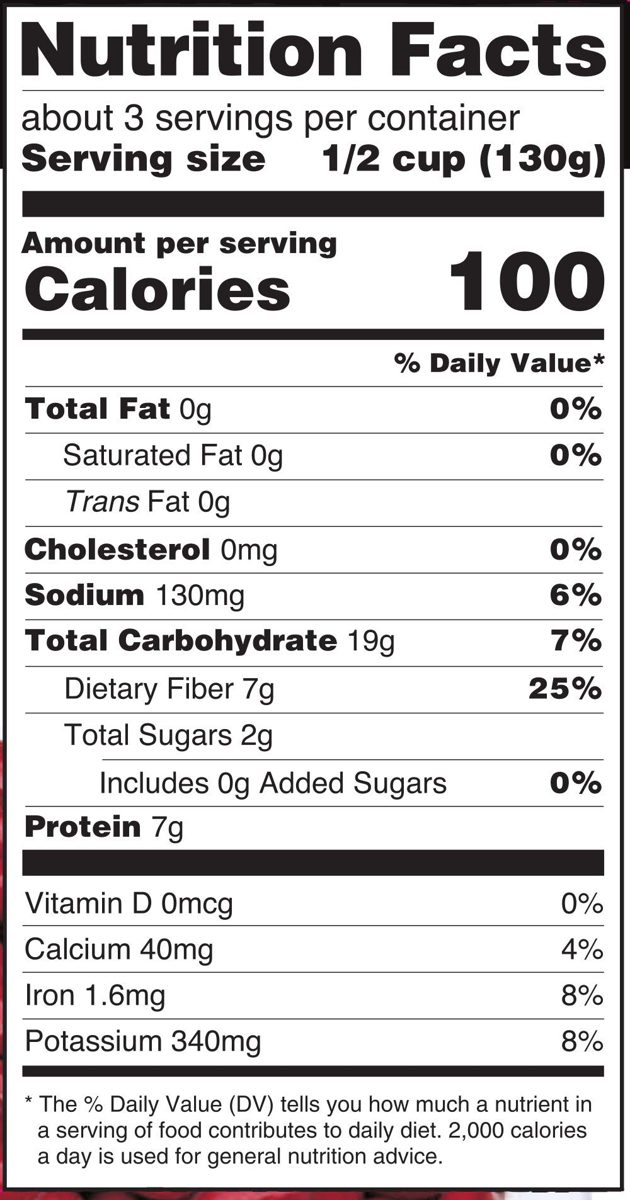 Amazon Brand - Happy Belly Dark Red Kidney Beans, 15 Ounce
