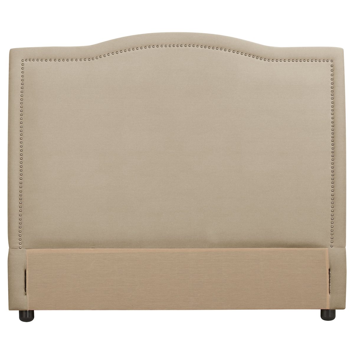 Amazon Brand – Stone & Beam Bridgewater Curved King Headboard, 82"W, Spinnsol Cocoa