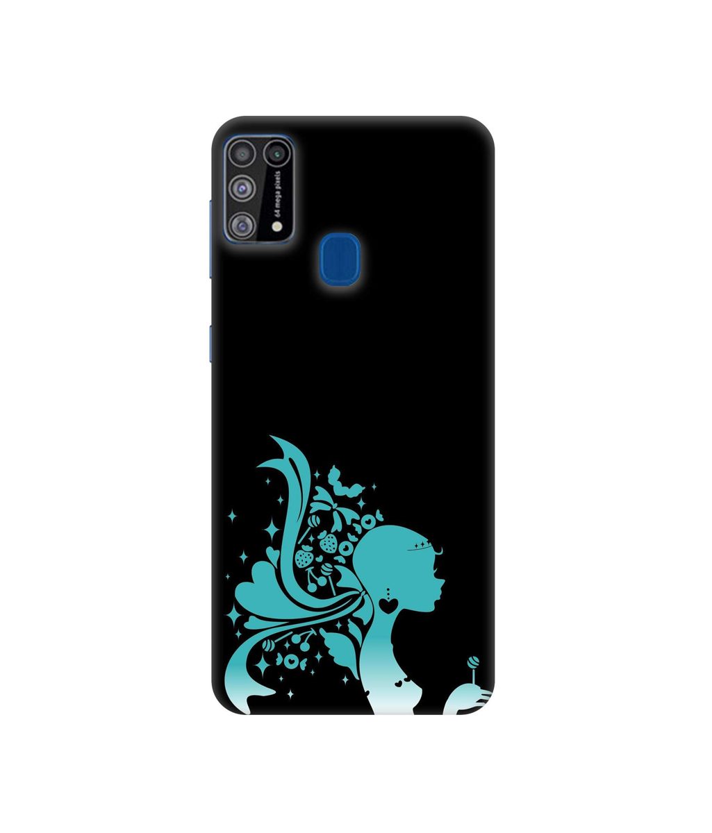 Amazon Brand - Solimo Designer Lady Vector N 3D Printed Hard Back Case Mobile Cover for Samsung Galaxy M31