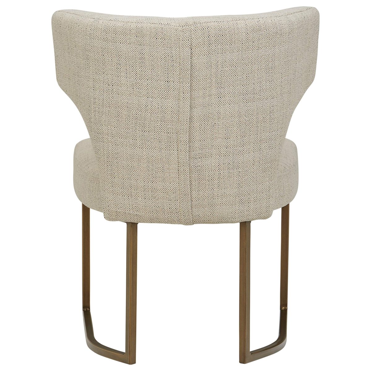 Amazon Brand – Rivet Dunford Modern Kitchen Dining Chair, 33 Inch Height, Ivory
