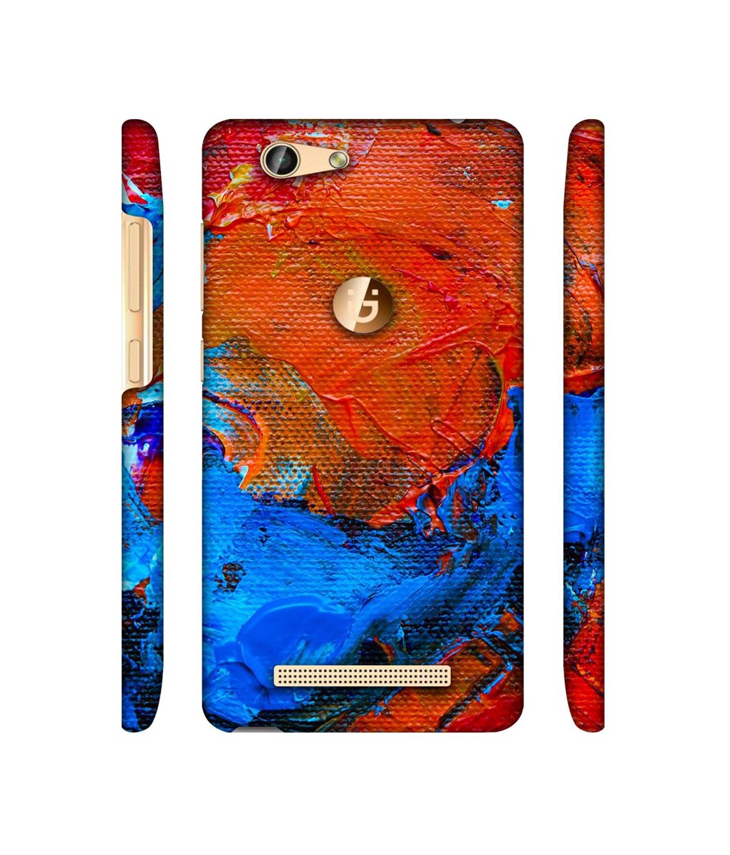 Amazon Brand - Solimo Designer Wax Color On Canvas 3D Printed Hard Back Case Mobile Cover for Gionee F103 Pro