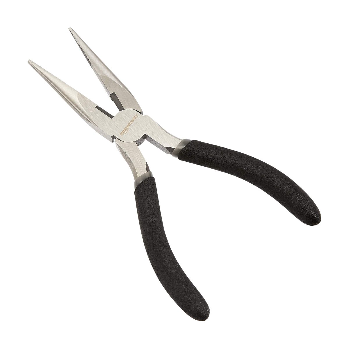 AmazonBasics Pliers Set with Durable Nylon Case - 3-Piece (6-Inch Diagonal, 6-Inch Slip Joint, 6-Inch Long Nose)