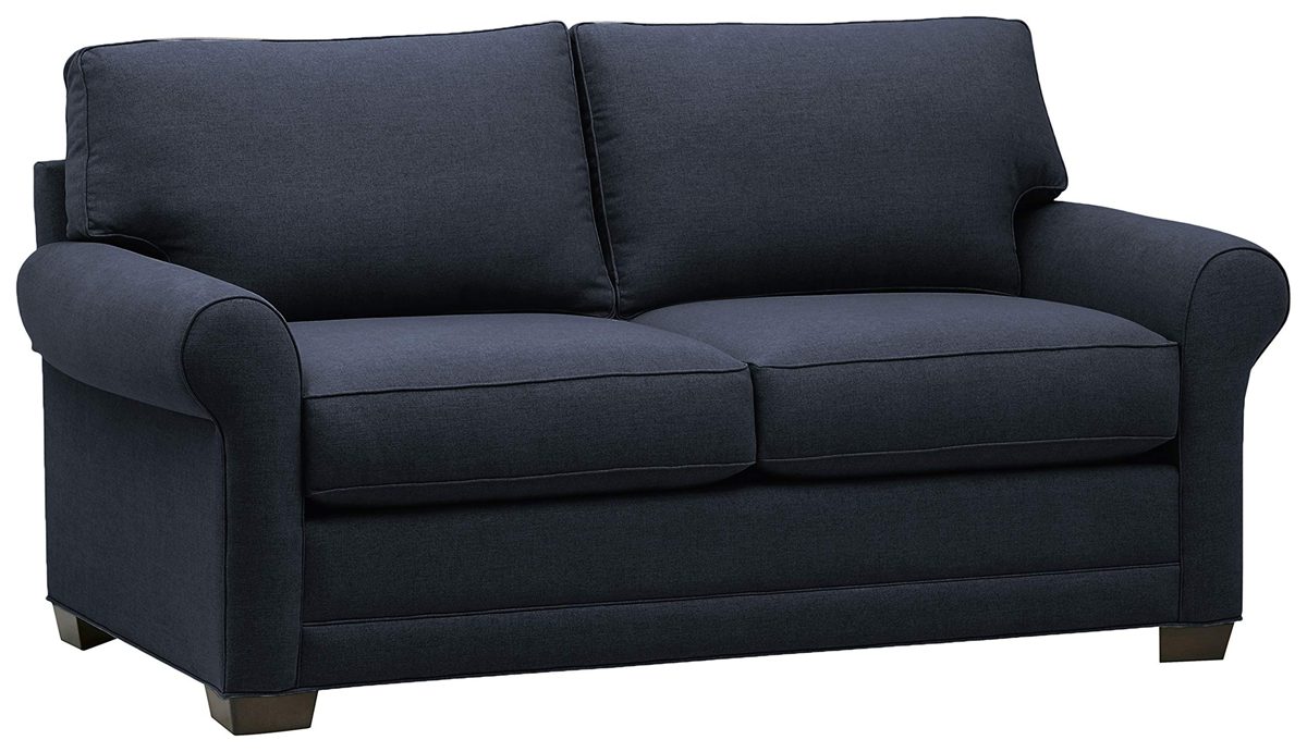 Amazon Brand – Stone & Beam Kristin Loveseat, 76"W, Indigo
